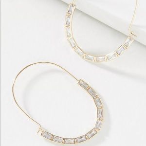 Anthro Fiona Hoop Earrings